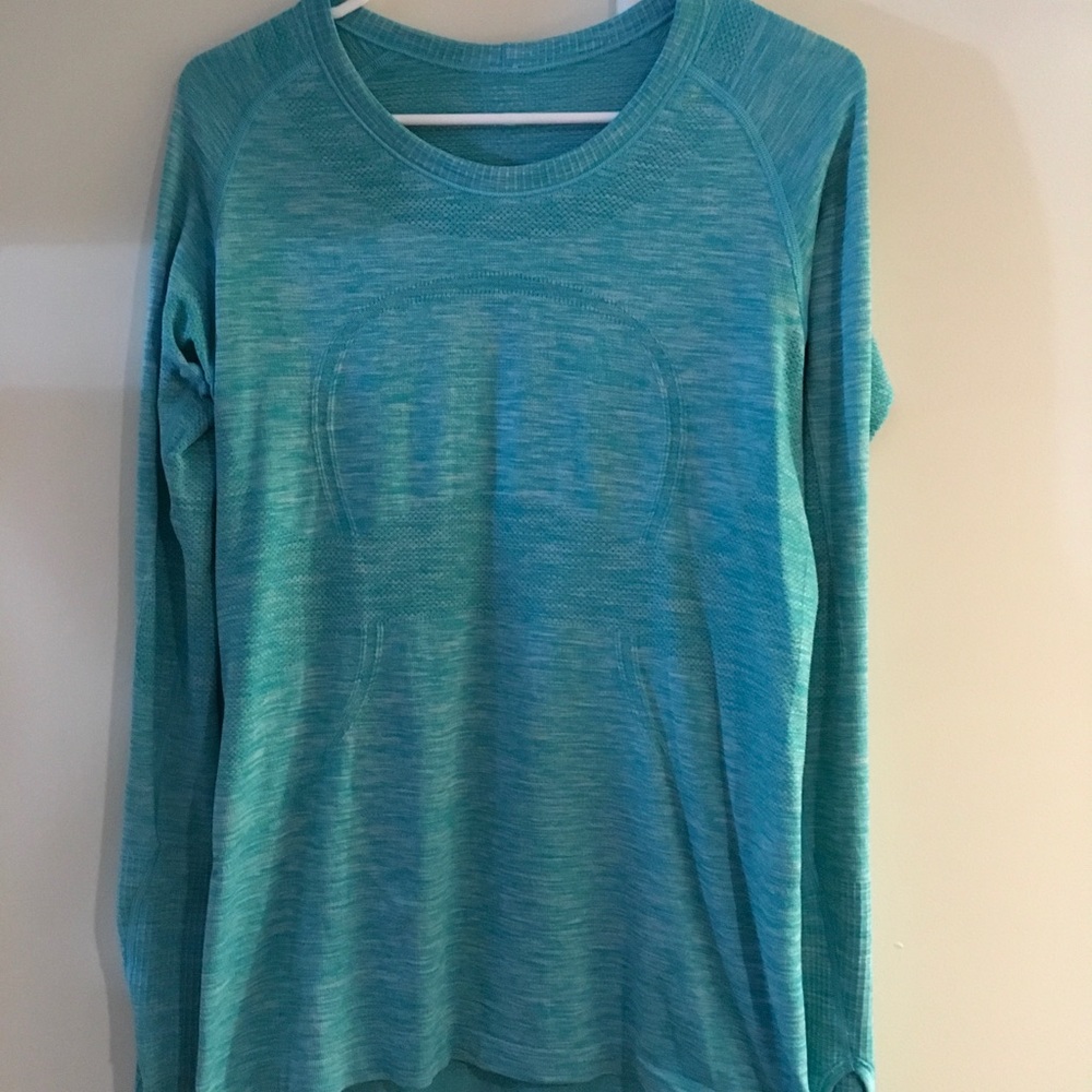 Lululemon turquoise swiftly size 10